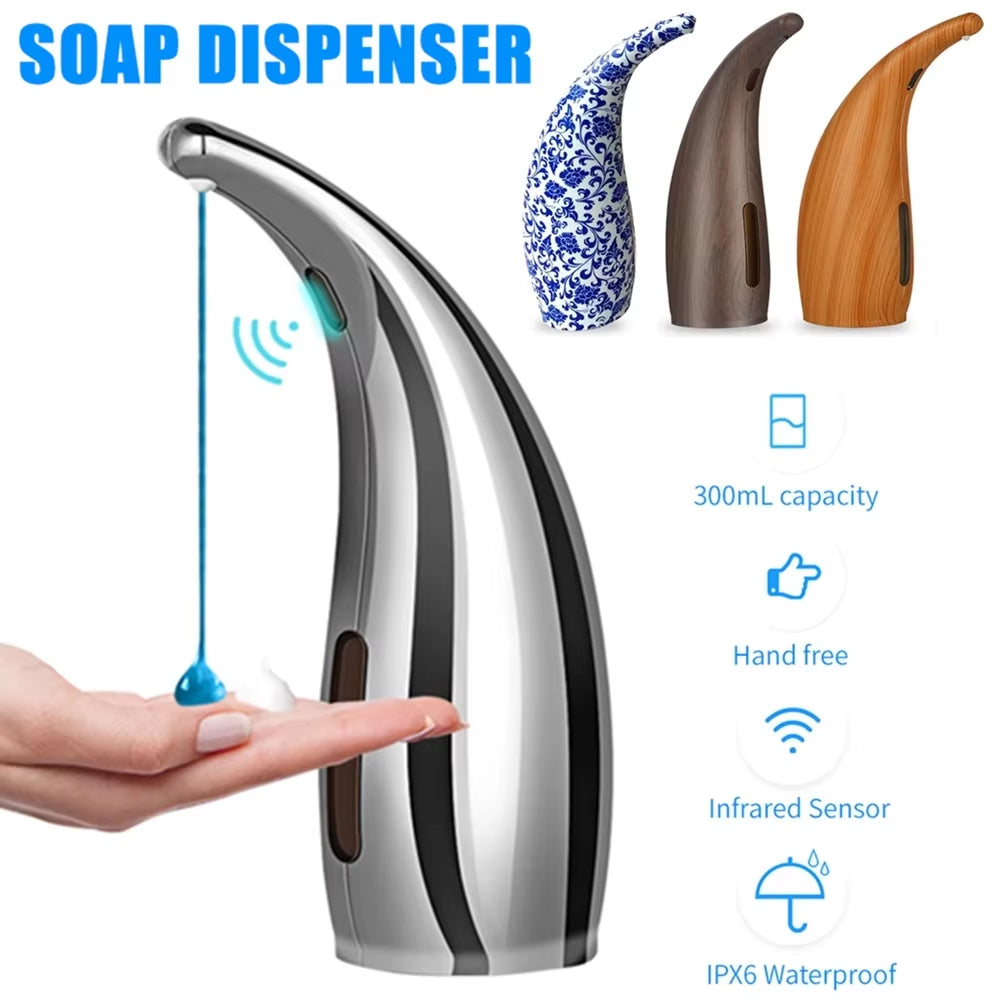 Automatic Dispenser Disinfectant Hand Gel Touchless Sensor Hand Sanitizer Liquid Soap Foam Dispenser for Bathroom Kitchen