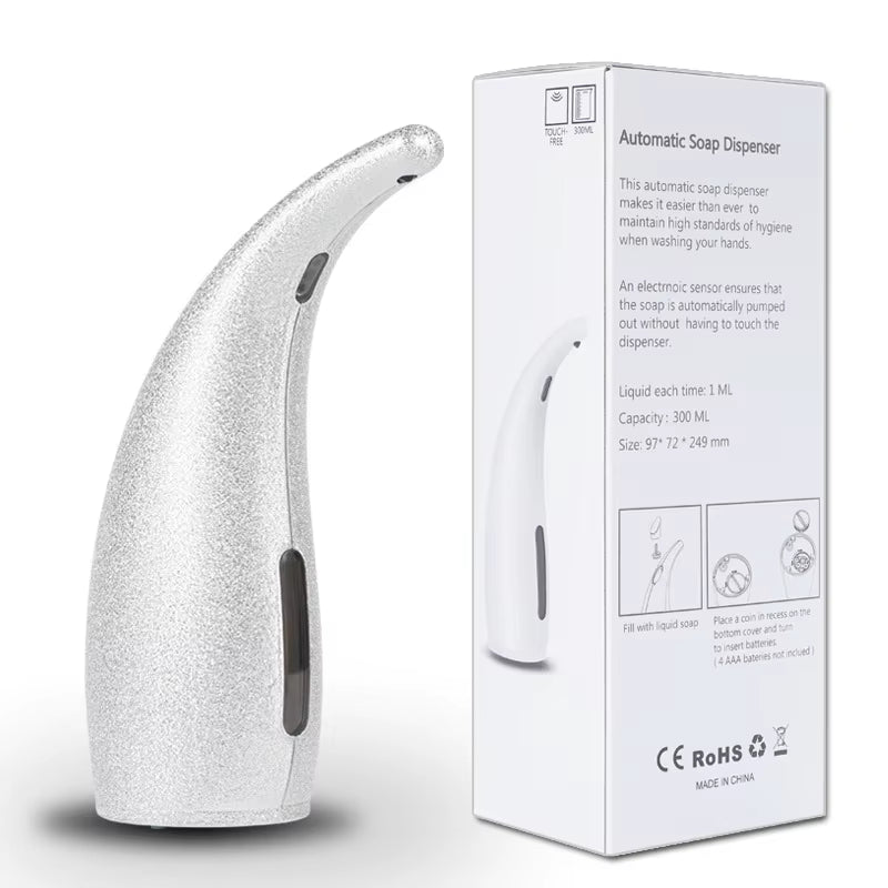 Automatic Dispenser Disinfectant Hand Gel Touchless Sensor Hand Sanitizer Liquid Soap Foam Dispenser for Bathroom Kitchen
