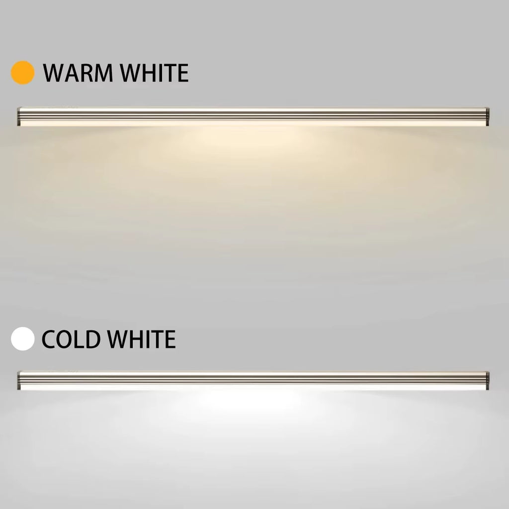 LED Cabinet Light 15/21/30CM Kitchen Wireless Dimming USB Rechargeable Motion/Hand-Sweep Sensor Bedroom Wardrobe Night Lamp