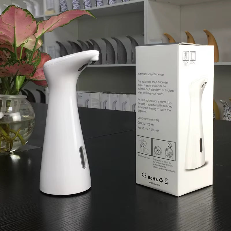 Automatic Dispenser Disinfectant Hand Gel Touchless Sensor Hand Sanitizer Liquid Soap Foam Dispenser for Bathroom Kitchen