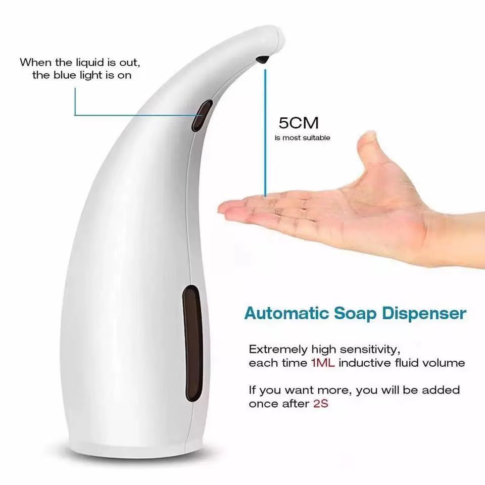 Automatic Dispenser Disinfectant Hand Gel Touchless Sensor Hand Sanitizer Liquid Soap Foam Dispenser for Bathroom Kitchen